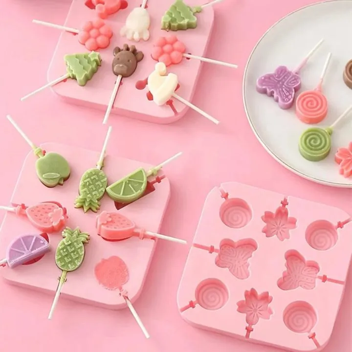 Moule silicone sucette avec 50 batonnet