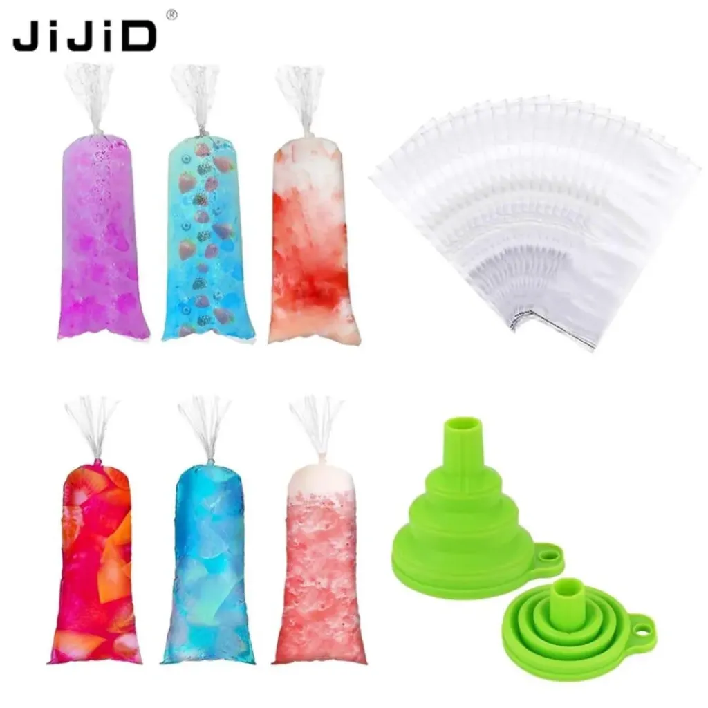 Sachet crème glacée paquet de 100pcs