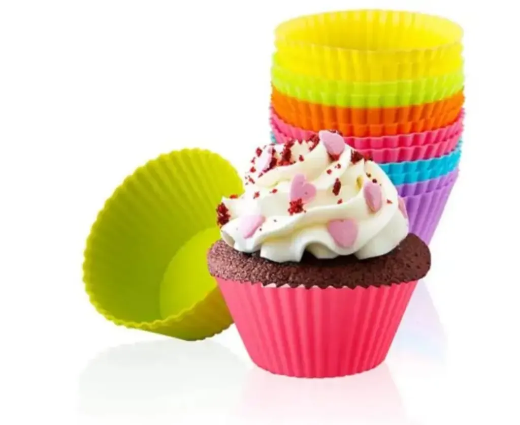Moules à muffin , Moules à Cupcakes en silicone