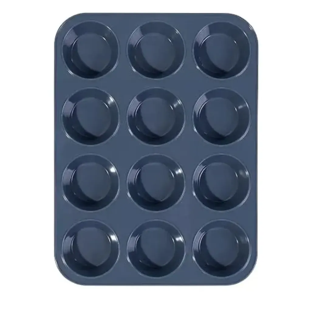Moule à muffins , Moule 12 muffins , Moule silicone muffins