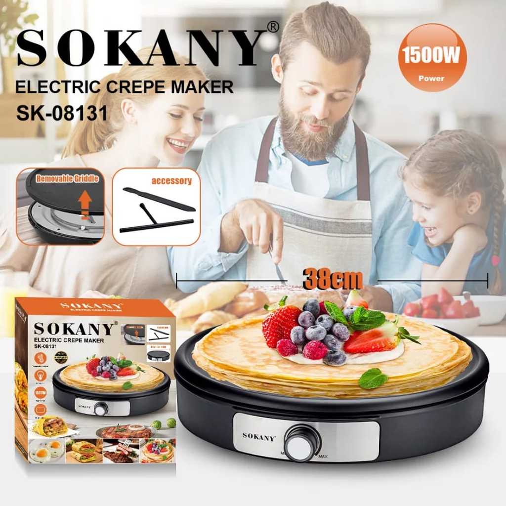 Crêpière électrique 38cm