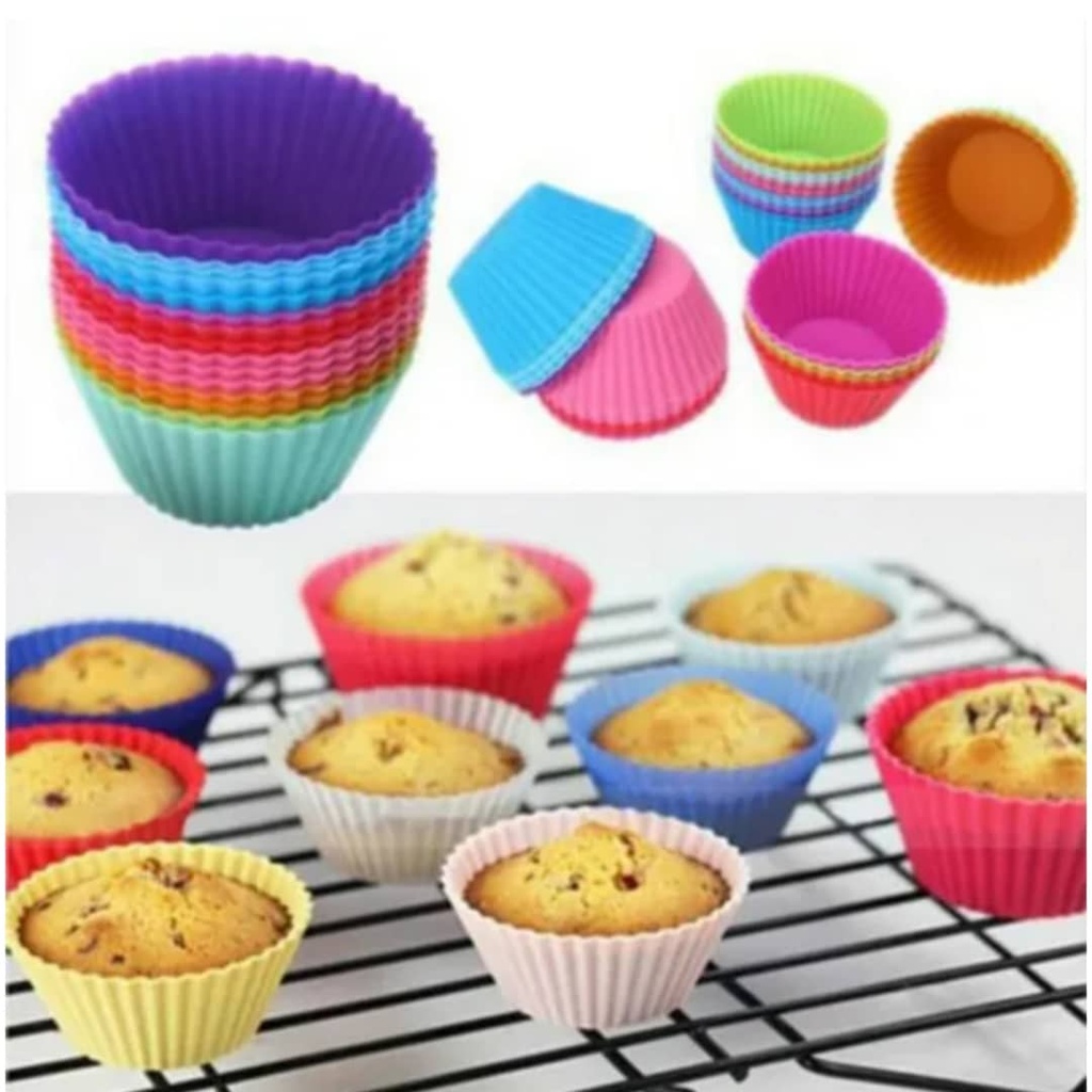 Moule Cupcake silicone douzaine